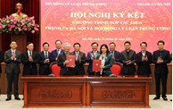 Tăng cường hợp tác giữa Thành ủy Hà Nội và Hội đồng Lý luận Trung ương